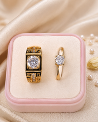Happy Couple Ring (Golden)