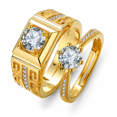 Happy Couple Ring (Golden)